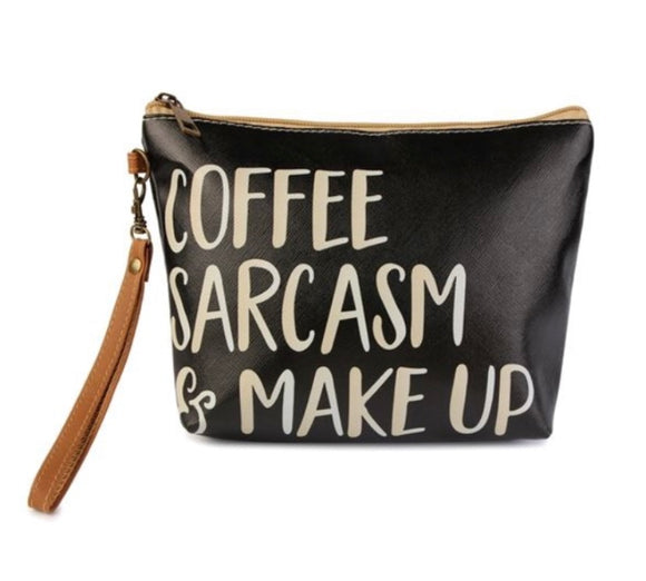 Coffee, Makeup & Sarcasm Bag
